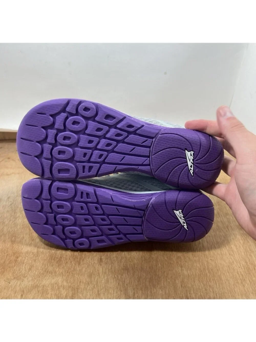 Altra Provision Zero Drop Running Women's Shoes Size 6.5 Grey Purple